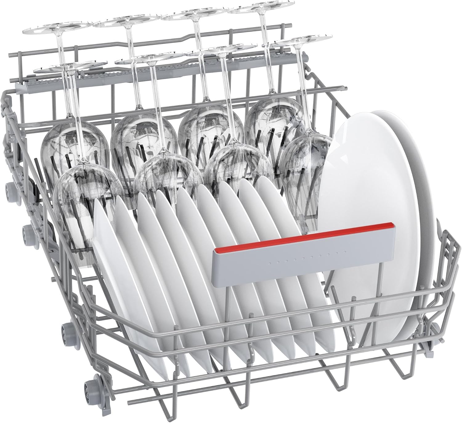 Detalle 2 de Bosch SPS4EMW17E: Lave-vaisselle 60 cm pose libre, Série 4 – performance et flexibilité en silence