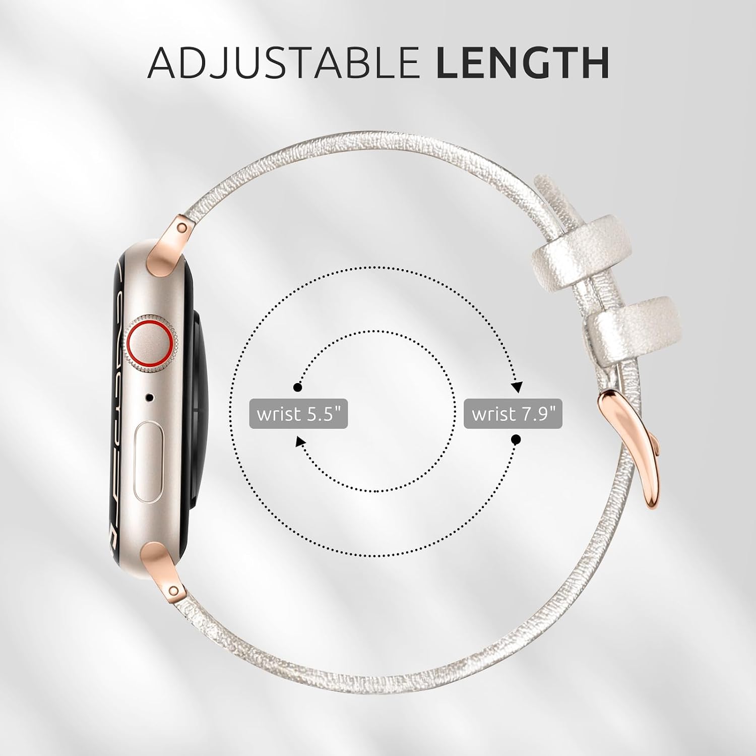 Thumbnail 6 de Tuocal Leather Strap for Apple Watch 38–42mm
