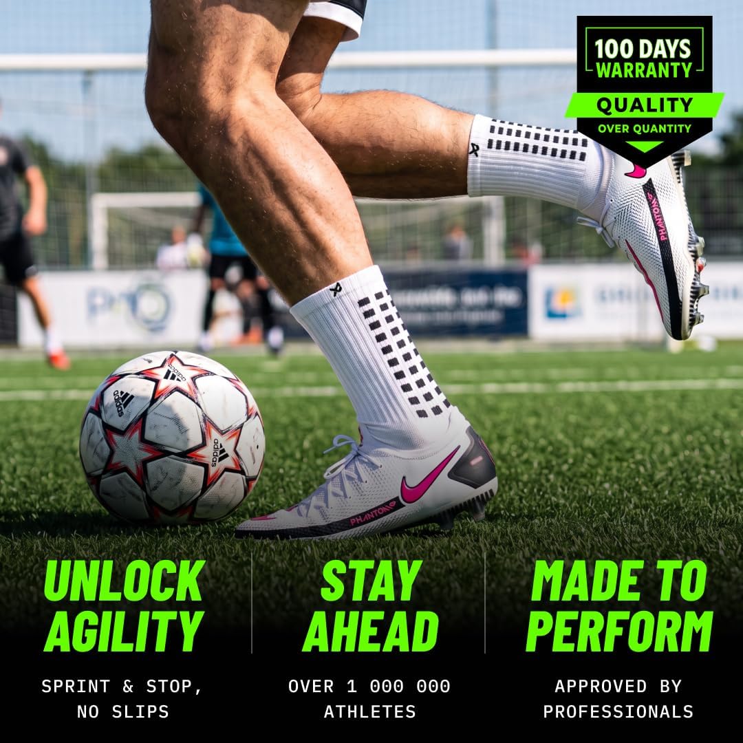 Thumbnail 3 de Lux Dual Grip Socks soccer grip 360