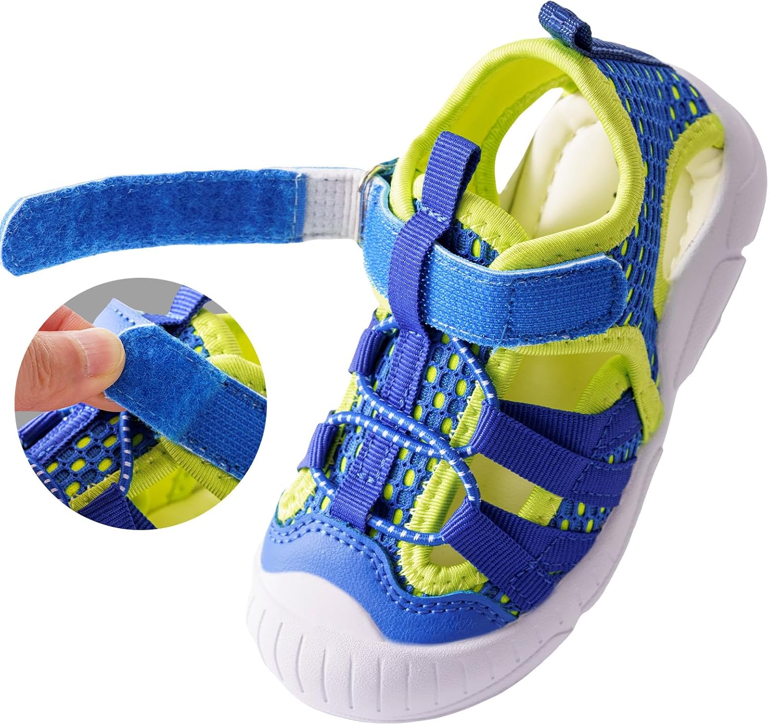 Detalle de TZJS Kindersandalen – Rutschfeste Wassersandalen für Jungen und Mädchen