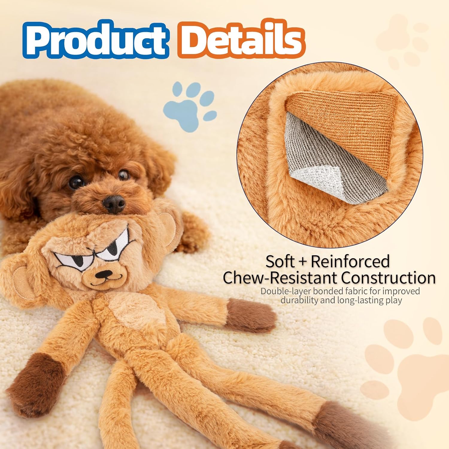 Thumbnail 5 de LAONOPS Jumbo Squeaky Dog Toys