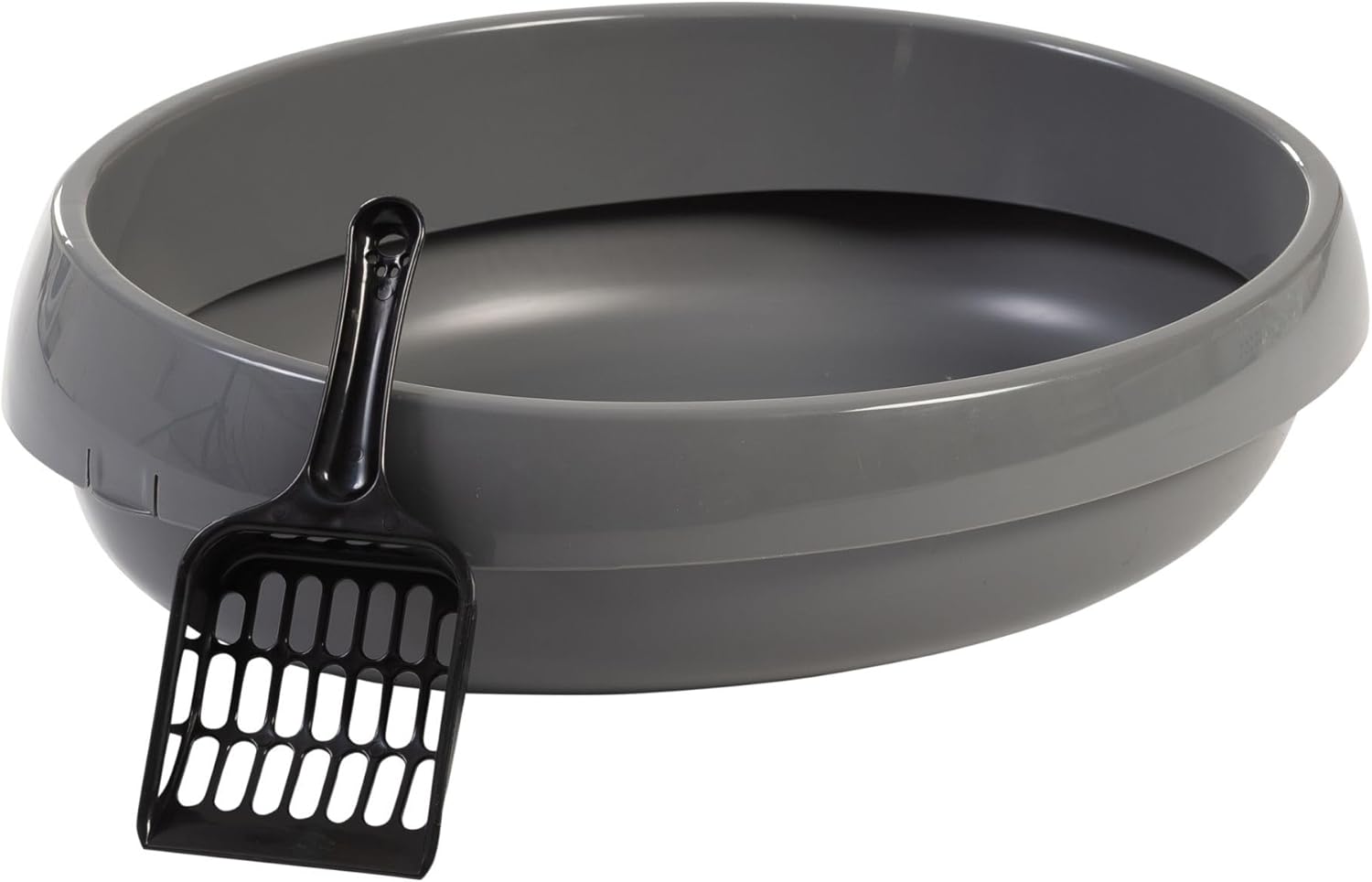 Thumbnail 6 de Iris Ohyama Vassoio per Gatti PNE-480 fino a 4 kg, 1 pala, nero (tetto aperto, bordo removibile)