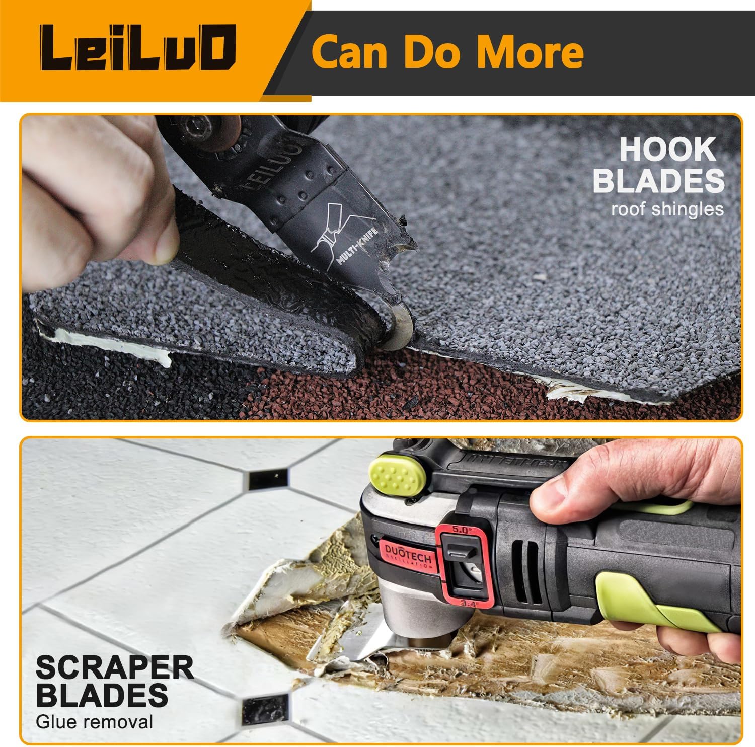 Thumbnail 5 de LEILUO 156‑piece multitool blade kit
