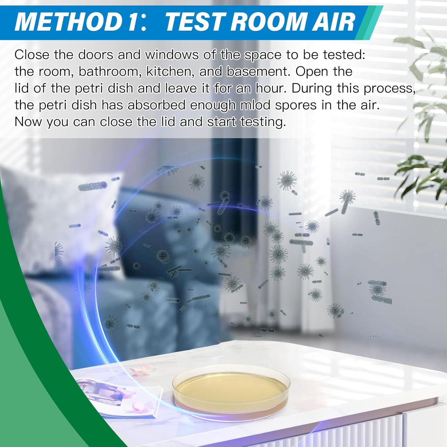 Thumbnail 3 de KAYENQO Mold Test Kit for Home — 12 Simple Detection Tests DIY Mold Detector