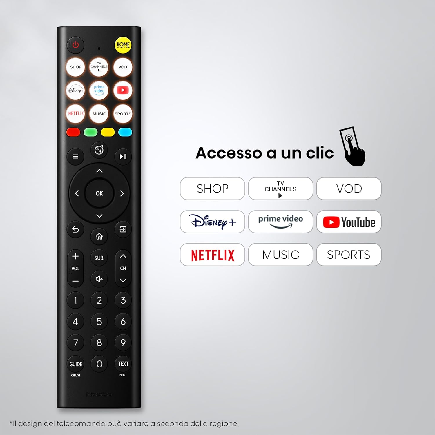 Thumbnail 4 de Hisense 32E4ST: Smart TV 32” HD Ready con VIDAA OS, 60 Hz e AirPlay2