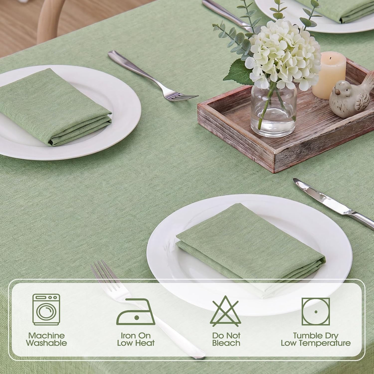 Thumbnail 4 de Veblandy Tablecloth 60 x 120 Inch 🍽