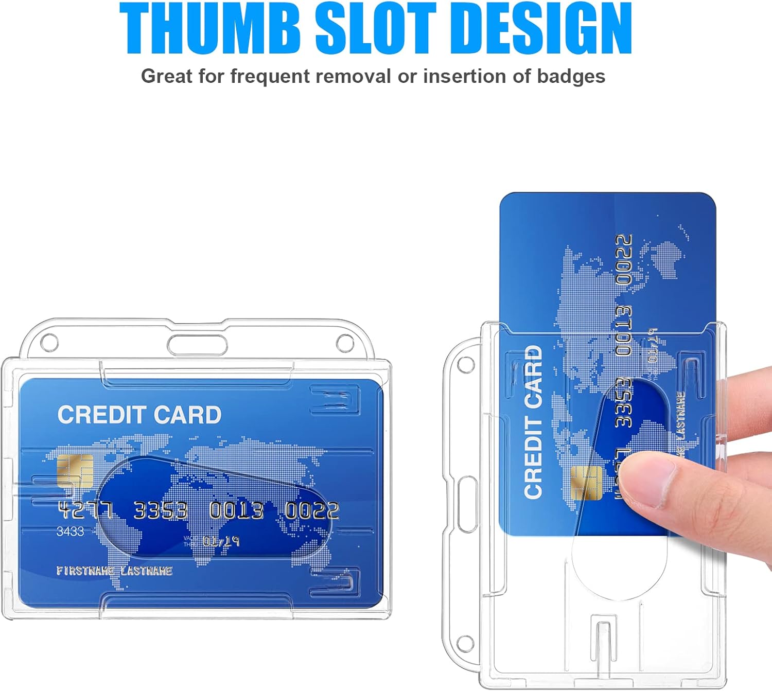 Thumbnail 2 de Vicloon Horizontal Card Holder 2pcs