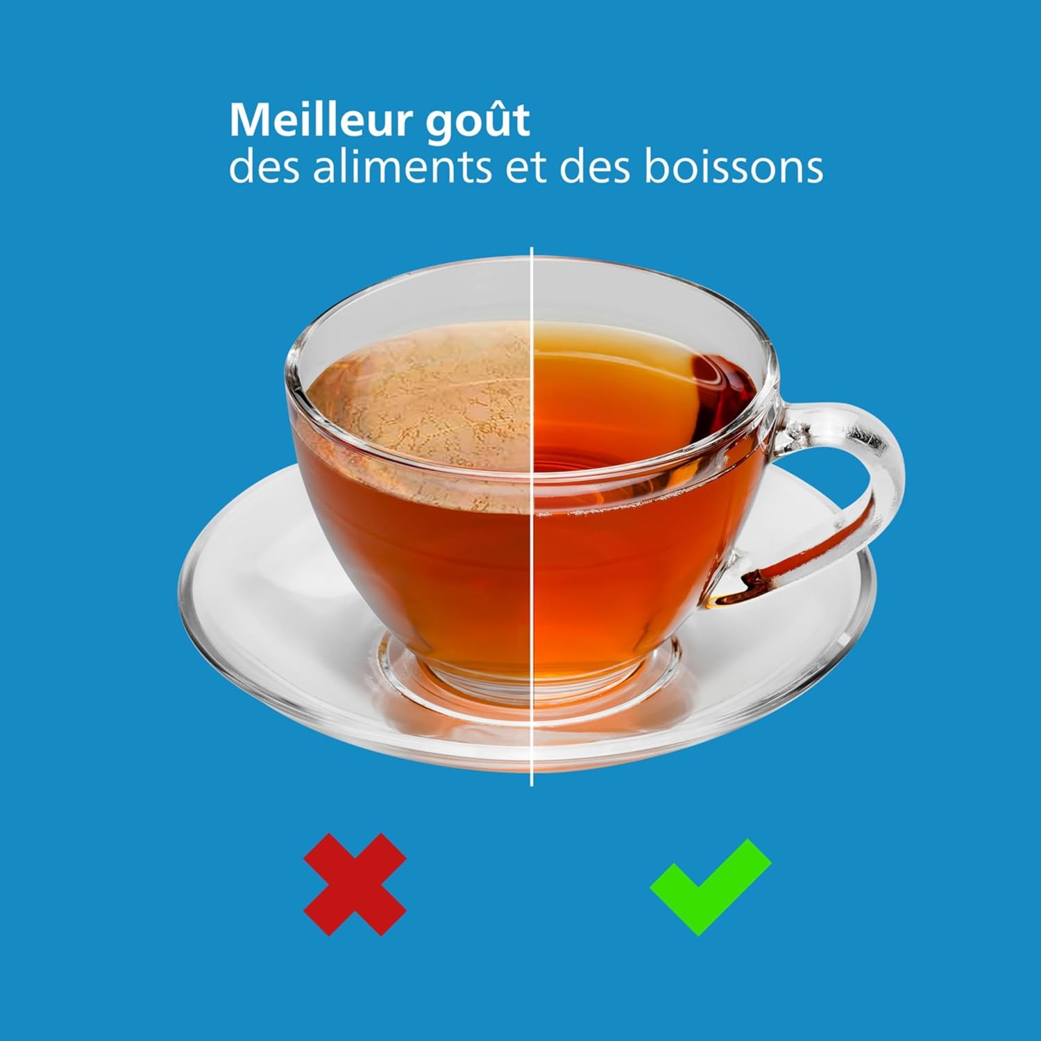 Thumbnail 4 de Philips Water Carafe filtrante 2,6 L avec minuterie électronique et 4 cartouches de remplacement