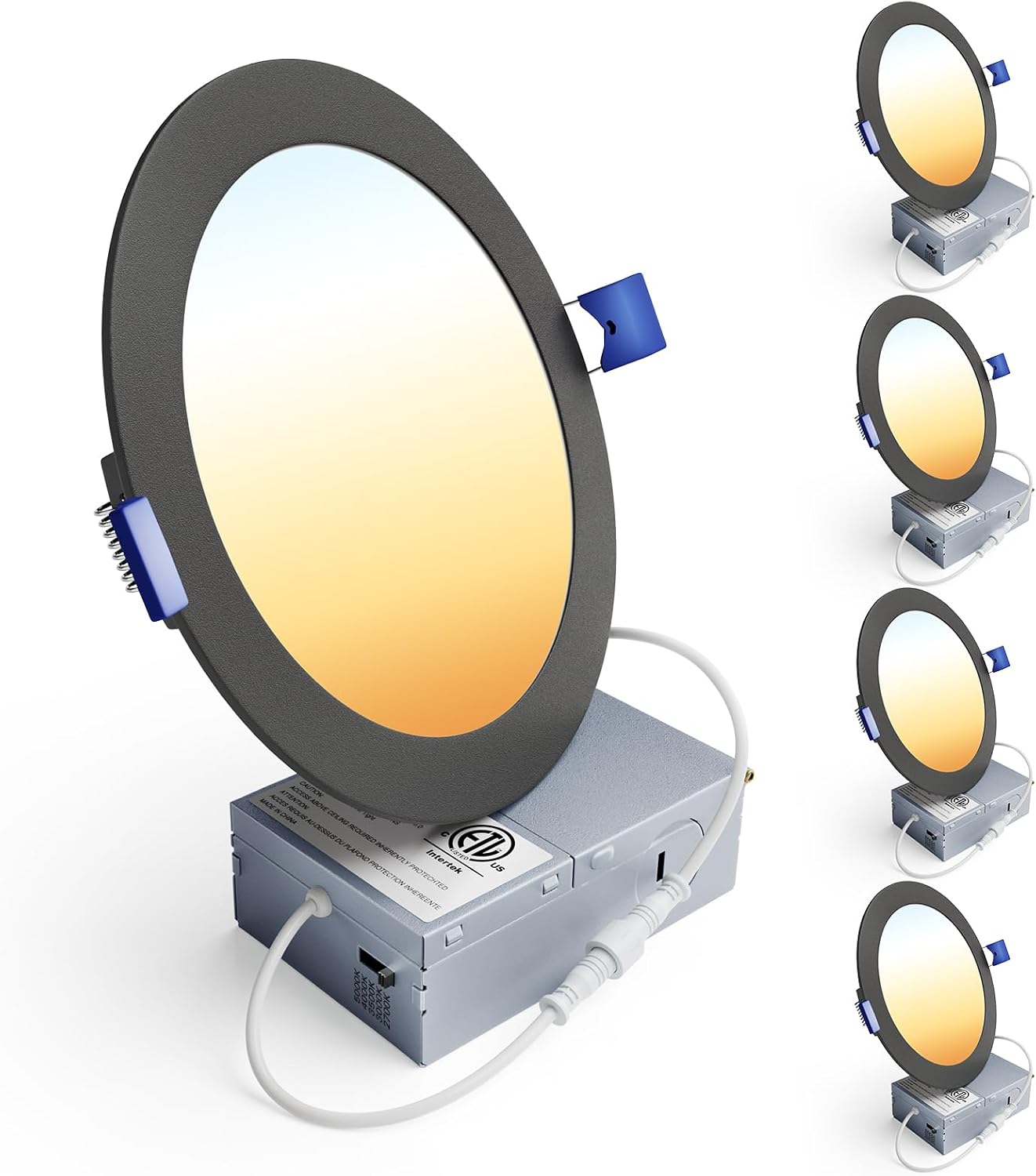 Detalle de Ensenior Recessed LED Lights 6-Inch