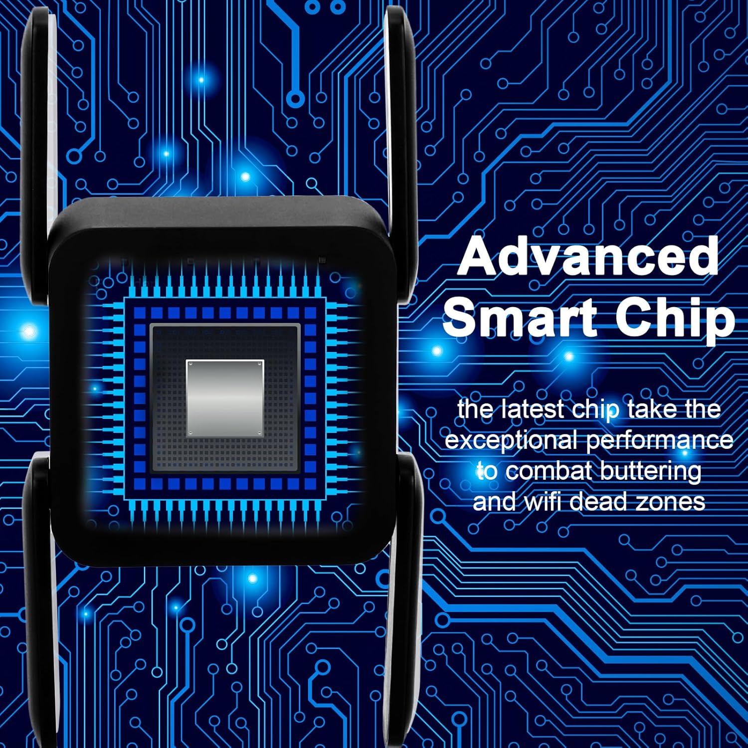 Thumbnail 2 de Aenxwa 2026 WLAN-Repeater 1200 Mbit/s Dualband mit 4 externen Antennen (Repeater/Router/AP) und LAN/WAN-Port