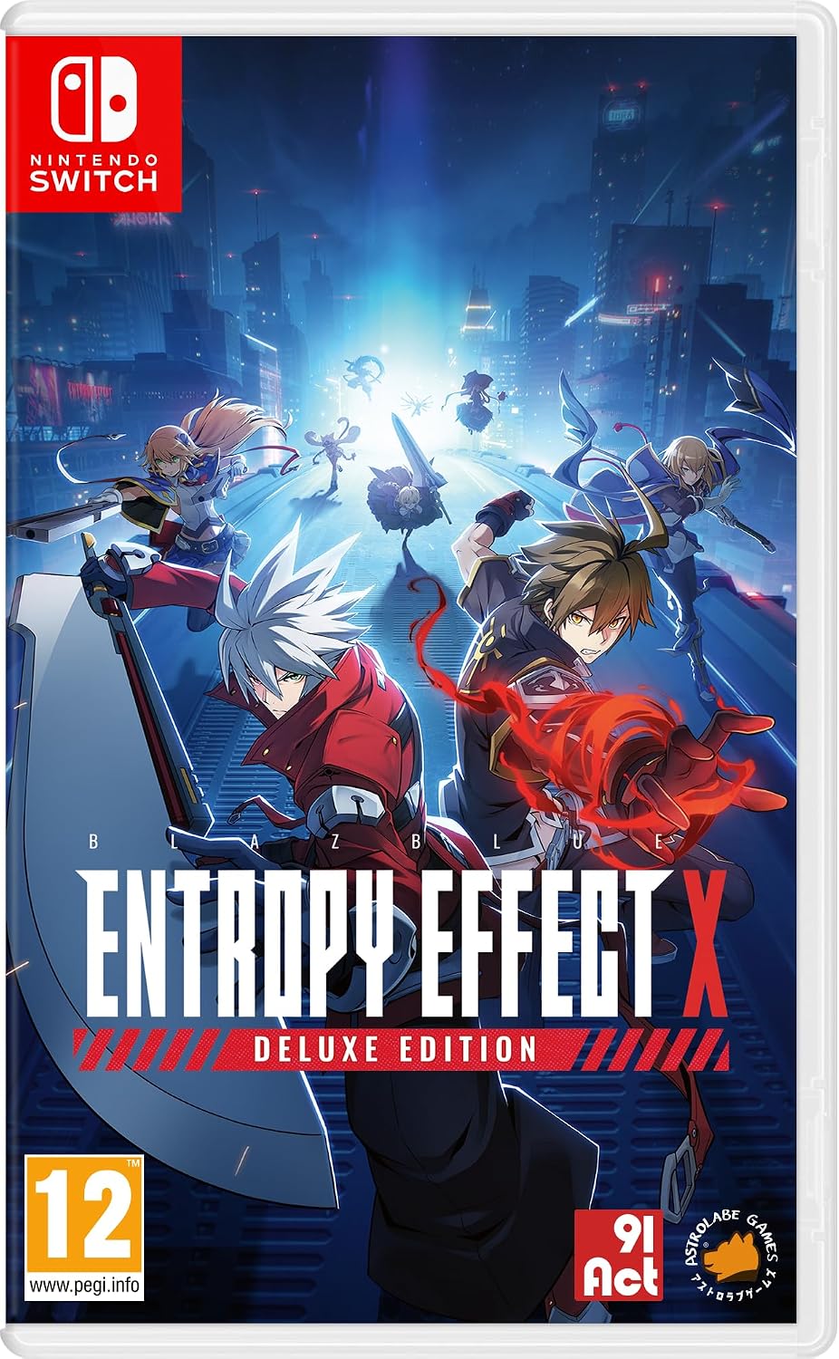 Detalle de BlazBlue Entropy Effect X Deluxe Edition per Nintendo Switch – contenuti e valutazione