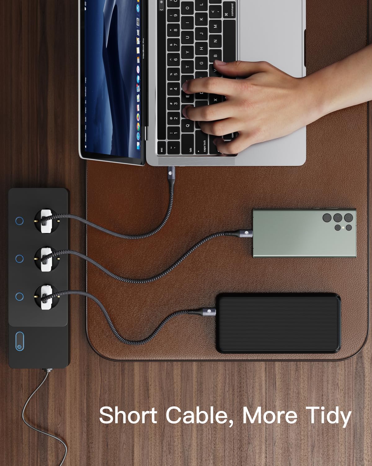 Thumbnail 6 de CONMDEX USB C Cable 20cm 10Gbps