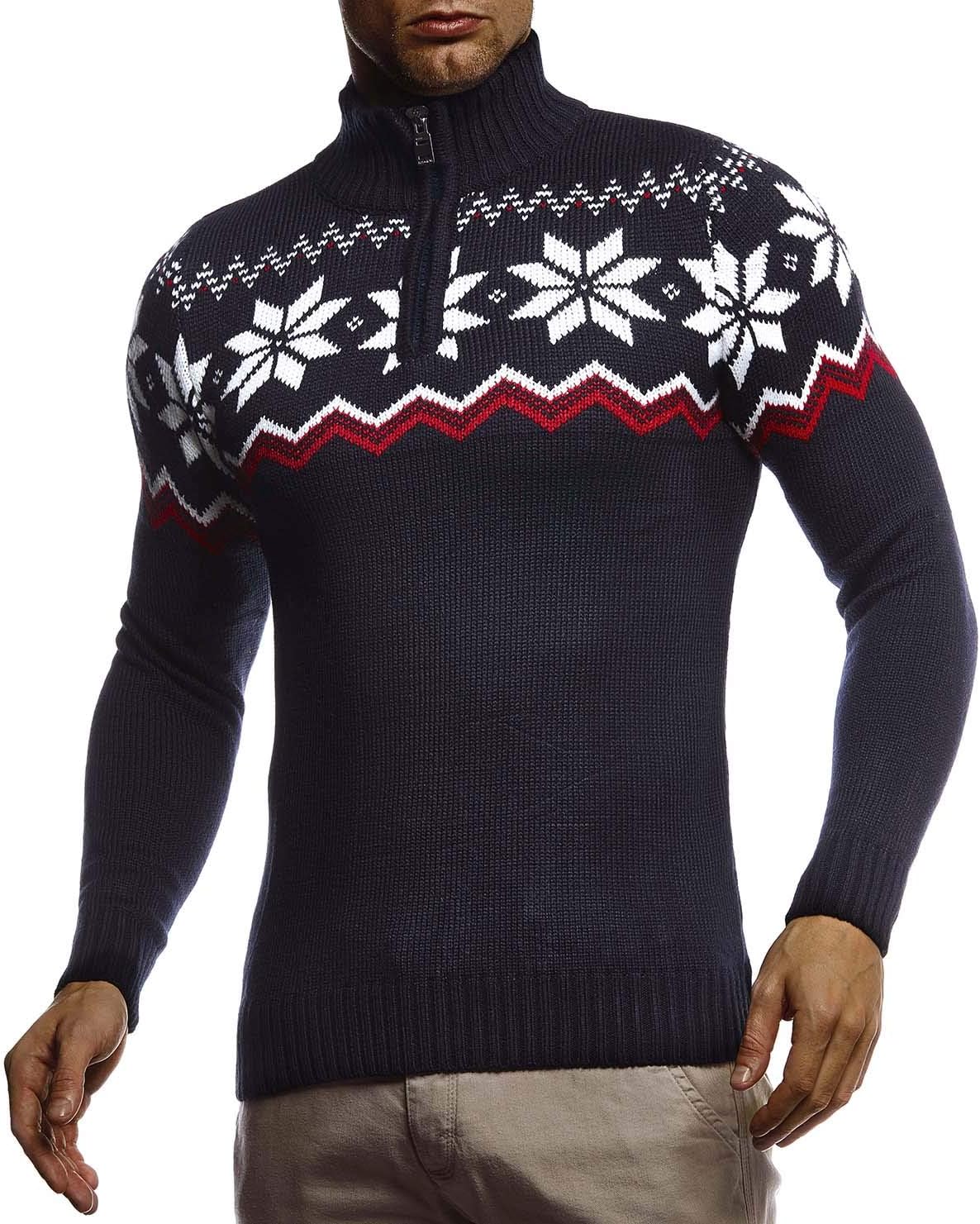 Thumbnail 5 de Leif Nelson Maglione uomo felpa a maglia LN-20758