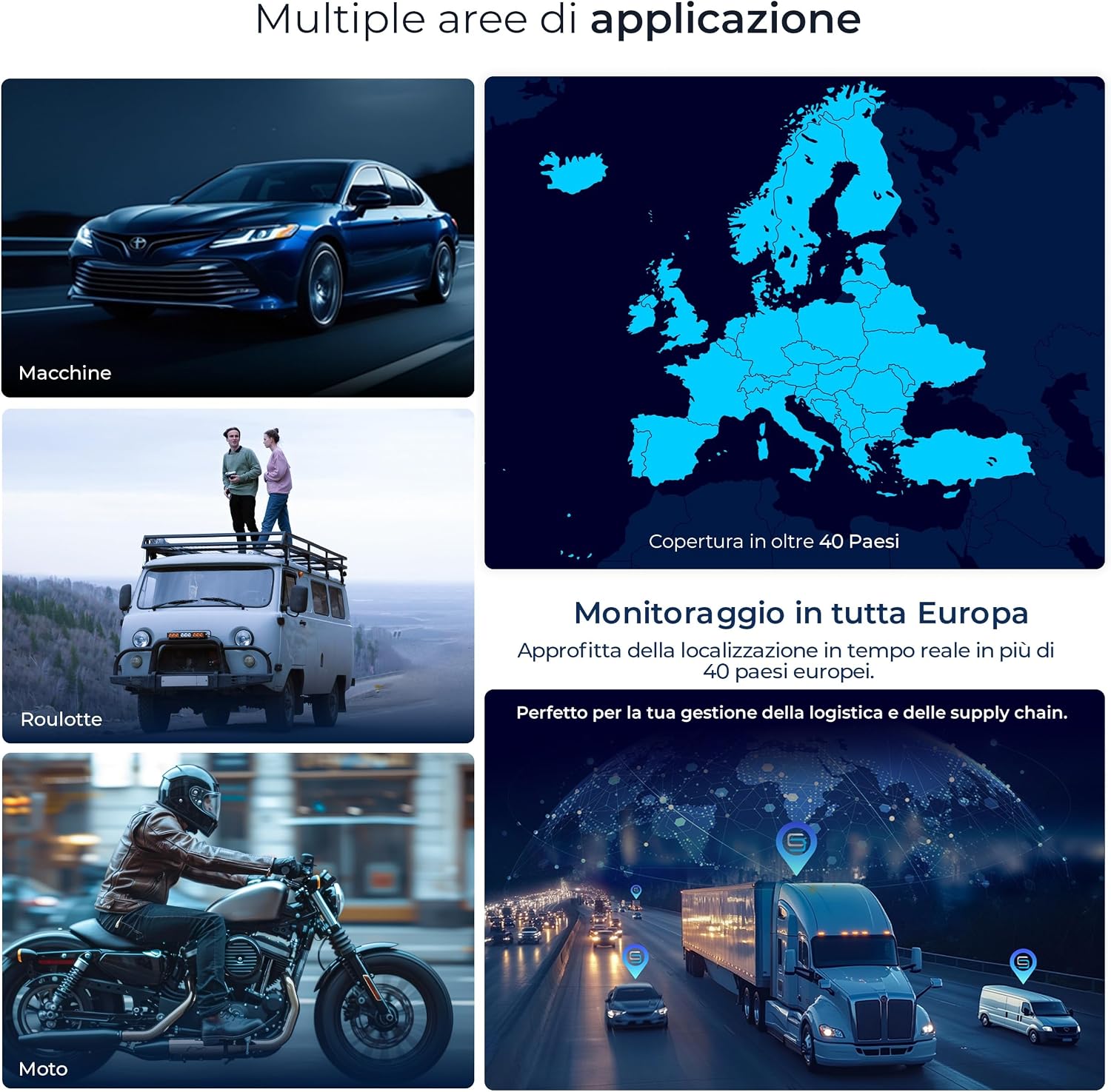 Detalle 2 de Salind 11 Localizzatore GPS per veicoli con batteria 90 giorni