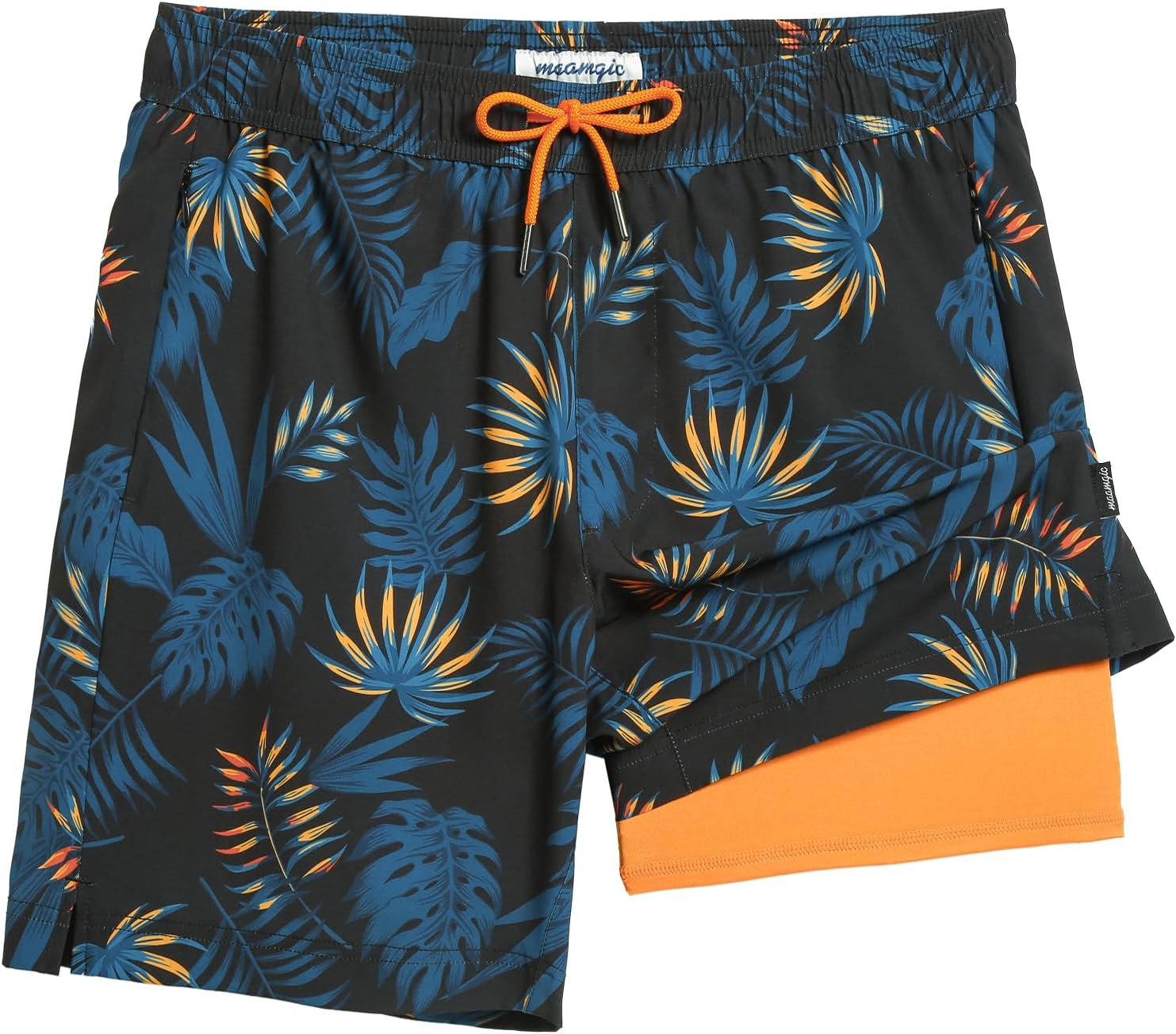 Thumbnail 5 de MaaMgic 7" men’s swim shorts with compression liner, 4-way stretch and zip pockets