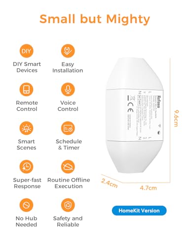 Thumbnail 1 de Refoss Smart Switch Interruptor inteligente WiFi universal 2 piezas