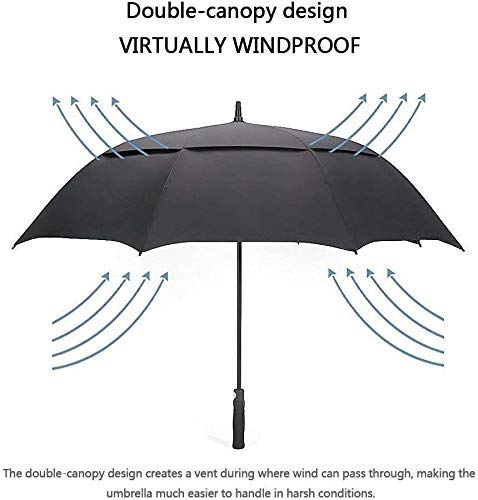 Thumbnail 2 de G4Free 47-Inch Automatic Golf Umbrella with Vented Double Canopy