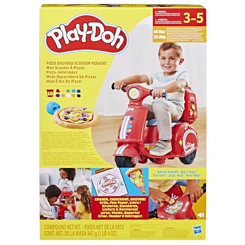 Thumbnail 18 de Play-Doh Moto Repartidora de Pizzas para 3–5 años