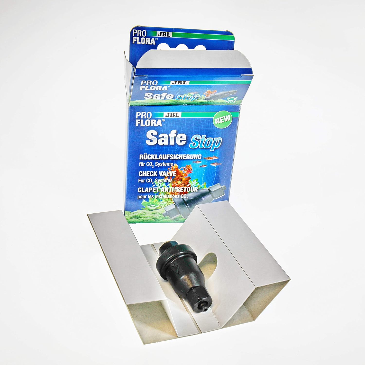 Detalle 2 de JBL ProFlora SafeStop válvula antirretorno 4/6 mm