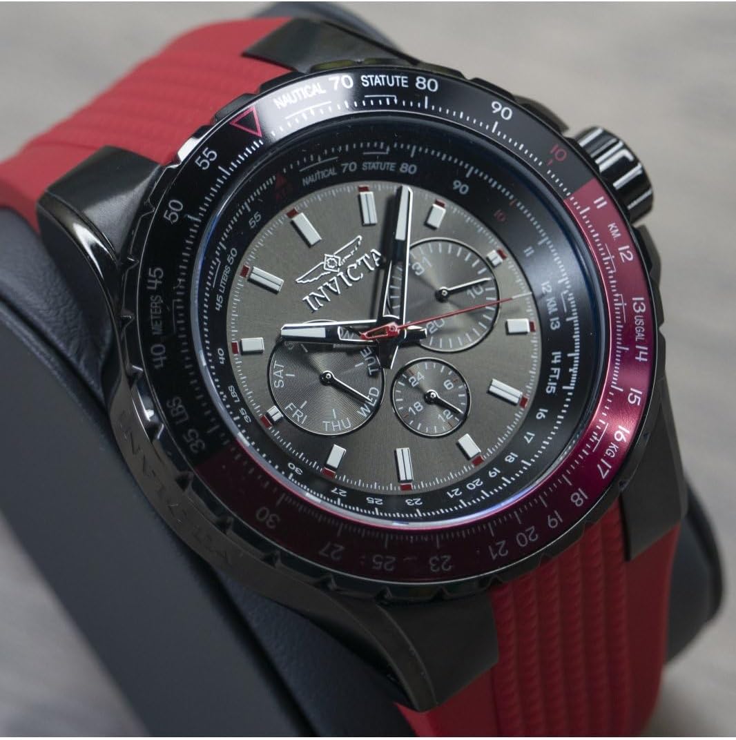 Thumbnail 3 de Invicta Aviator 33039 : montre homme à mouvement quartz, acier inoxydable 50 mm