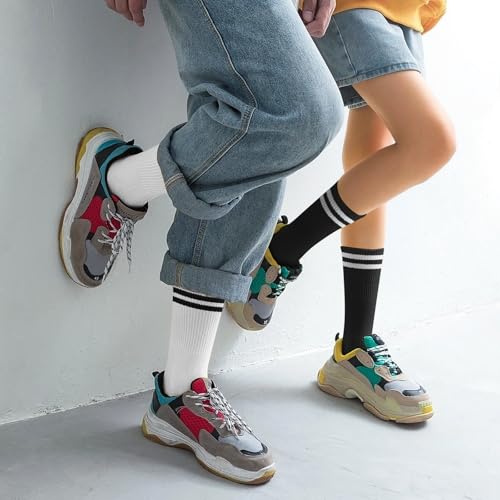 Thumbnail 2 de Smart Sir Pack de 4 calcetines deportivos de algodón para hombre y mujer (blancos, cálidos y transpirables)