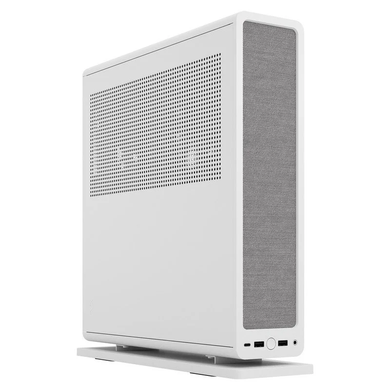 Detalle de Fractal Design Ridge Mini-ITX USB 3.0 con Riser PCIe 4.0 Blanca 🖥