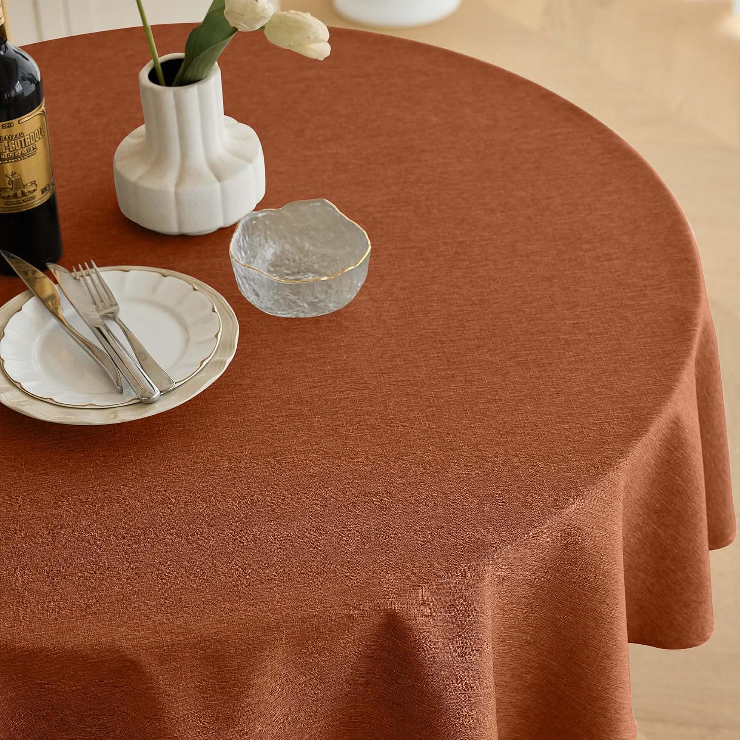 Detalle de Decorelia Round Tablecloth, 60-Inch