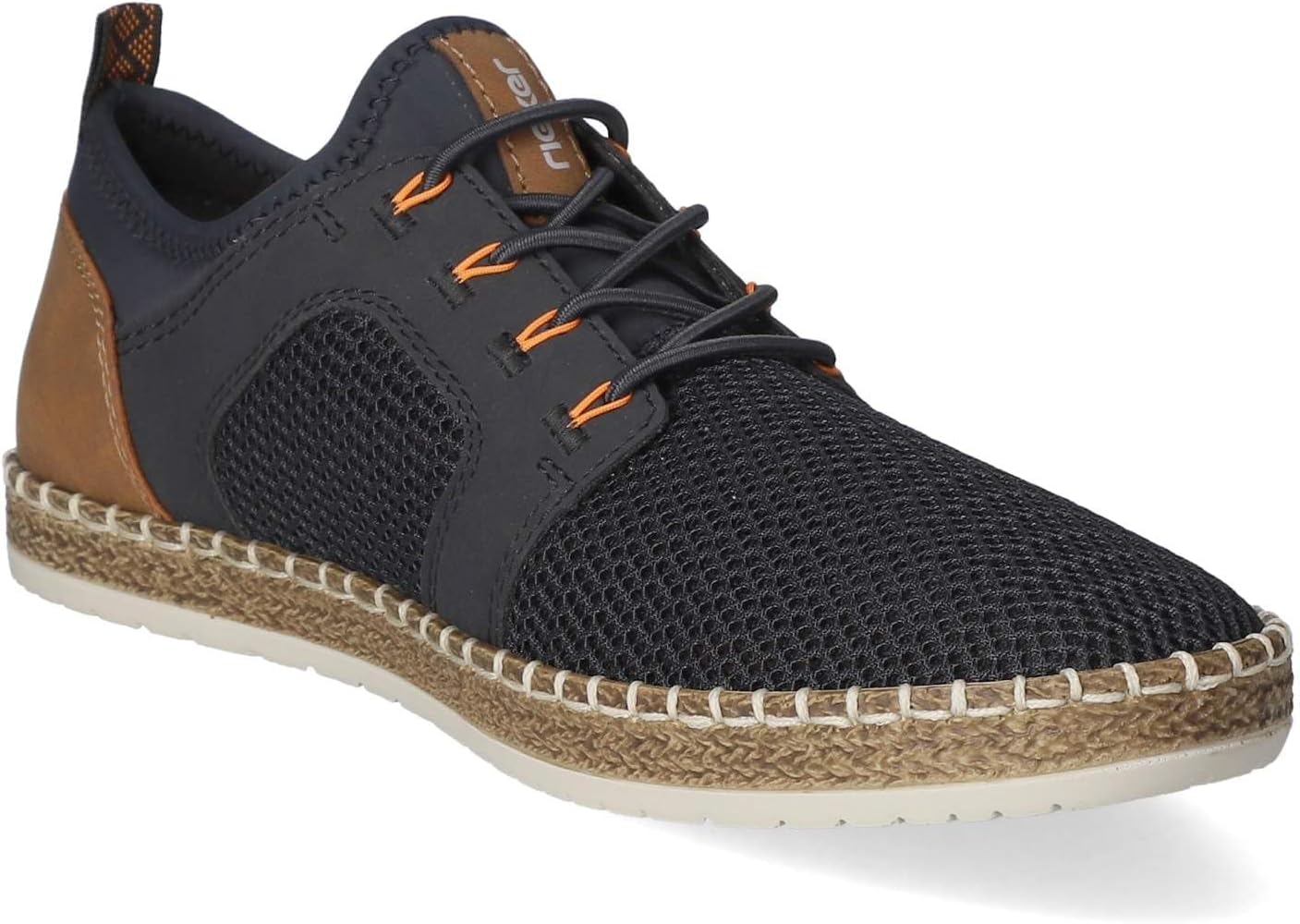 Thumbnail 4 de Rieker Herren Schnürhalbschuh in Grau – bequemer Alltagsschuh mit atmungsaktiven Materialien