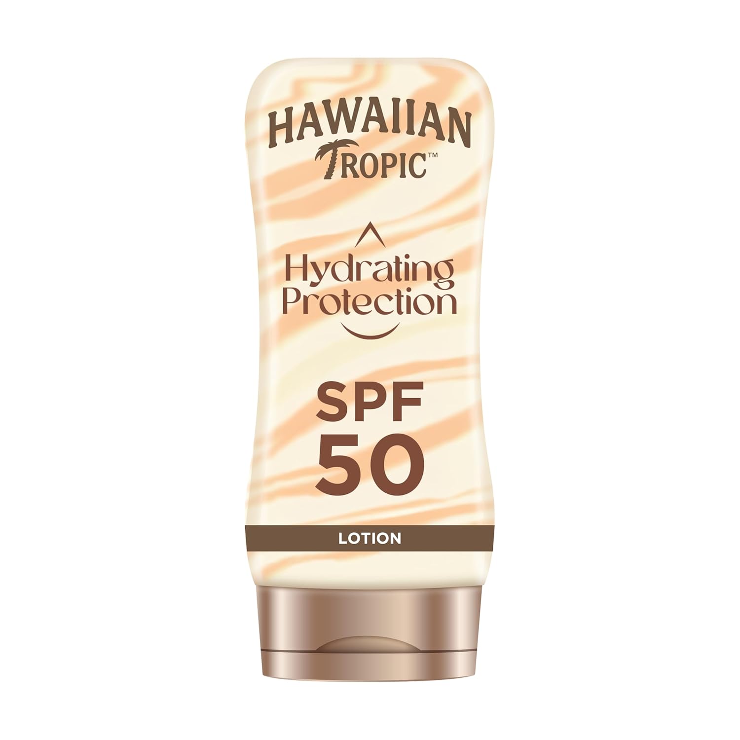 Detalle de Hawaiian Tropic Hydrating Protection Sunscreen LSF 50 – wasserfest, vegan, 180 ml