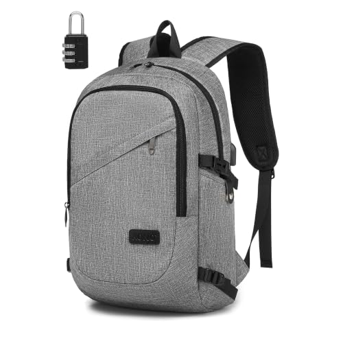 Detalle de Kono Sac à Dos Antivol pour PC 15,6'': sécurité et confort au quotidien