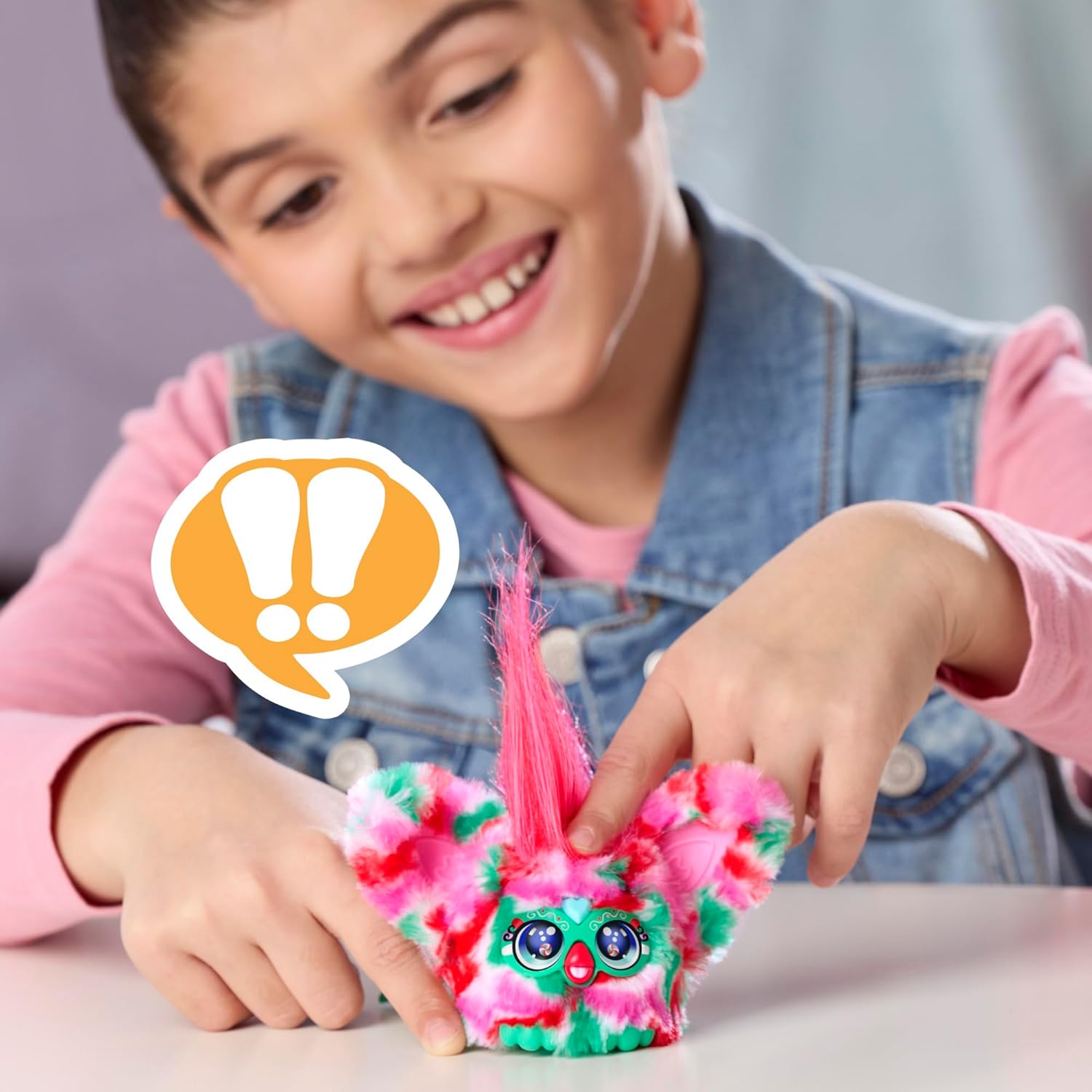 Thumbnail 4 de Furby Furblets Pep-Mint, Mini Peluche Électronique