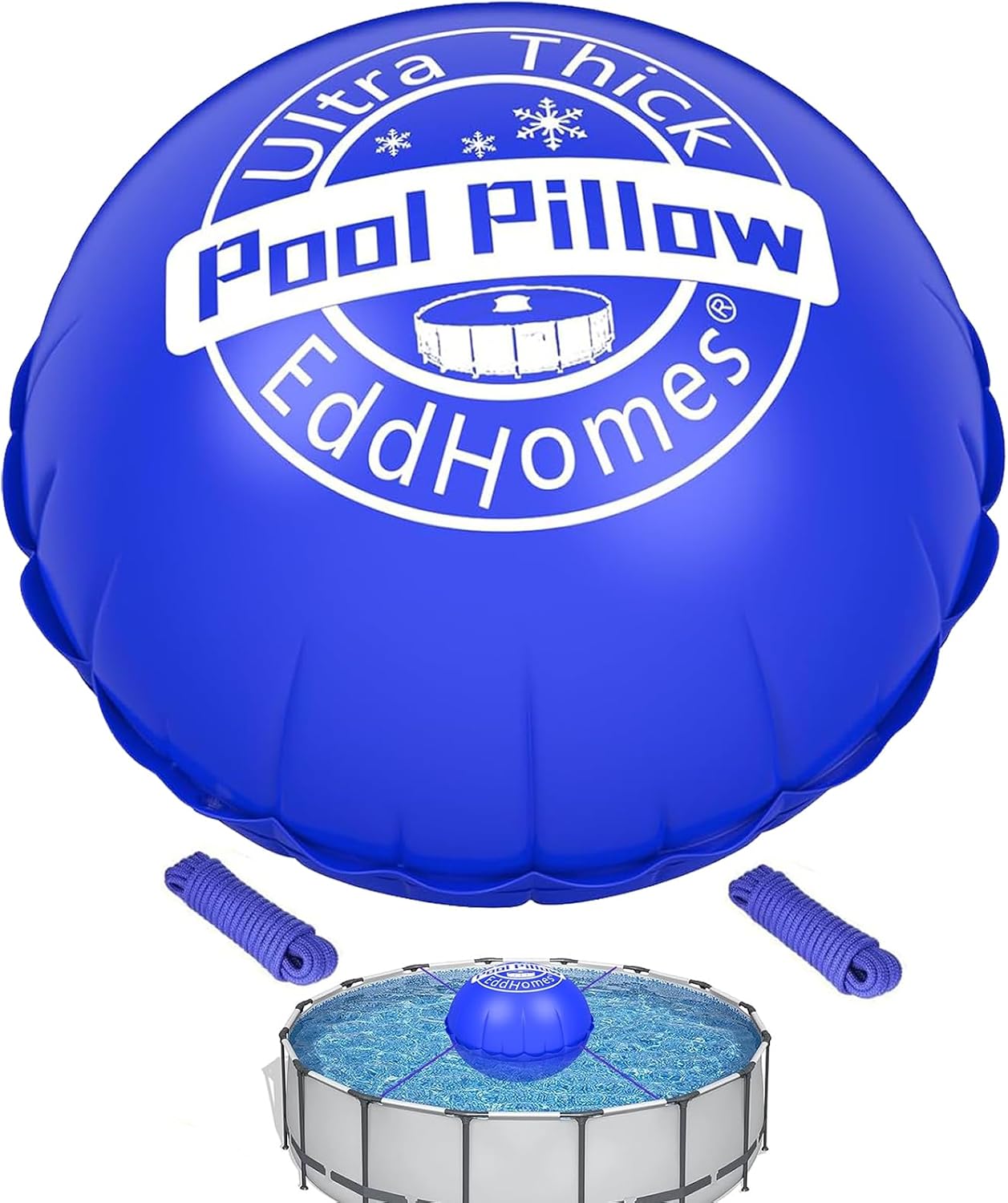 EddHomes Pool Pillow, 5x5 ft