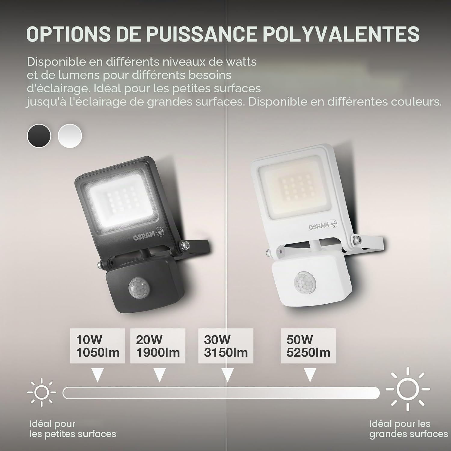 Thumbnail 6 de Osram ENDURA Flood Sensor, lumière chaude 3000 K ⚡