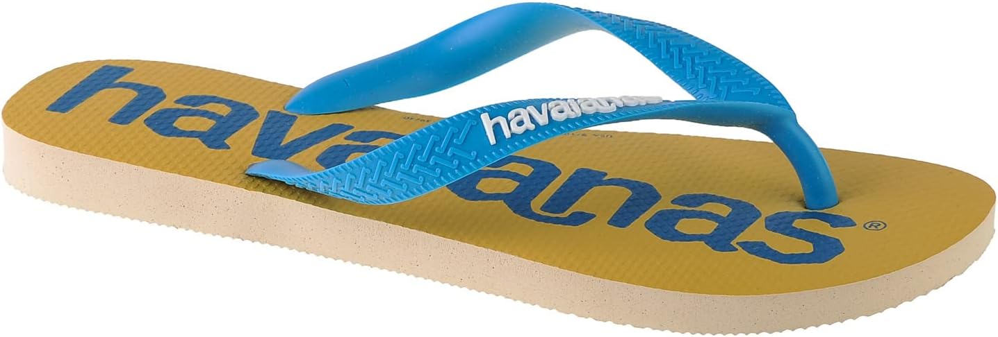 Thumbnail 6 de Havaianas Womens Top Logomania Turquoise Flip Flops