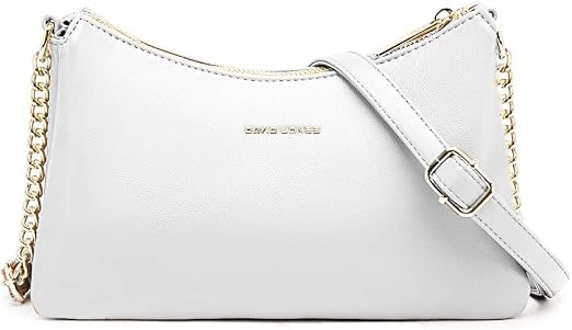 Detalle de David Jones - Bolso Bandolera Pequeño con Compartimentos