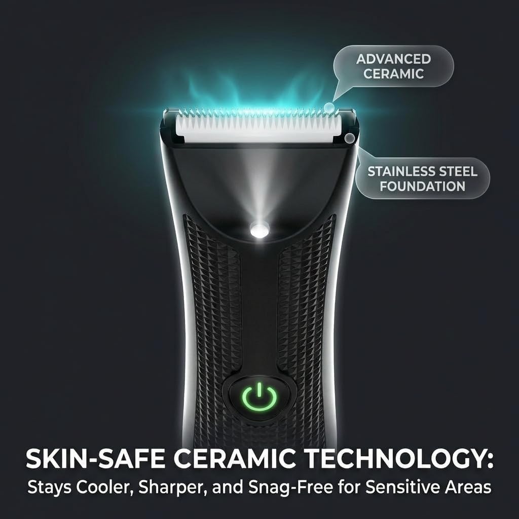 Detalle 2 de Vexloria Pubic & Body Hair Trimmer 1️⃣🪒