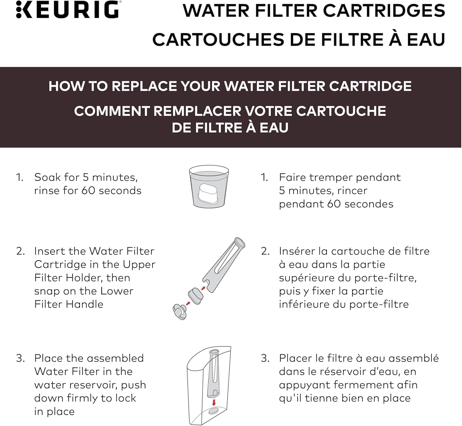 Thumbnail 4 de Keurig Water Filter Refill Cartridges 6-pack 💧