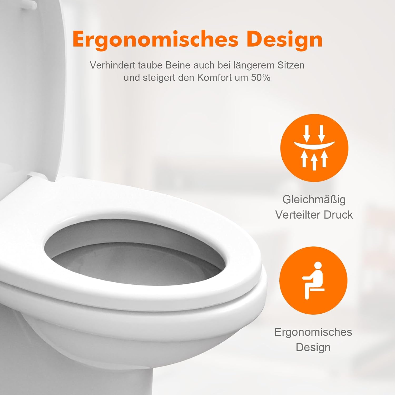 Thumbnail 6 de Ibergrif M41002 Toilettendeckel 150 kg 🚽
