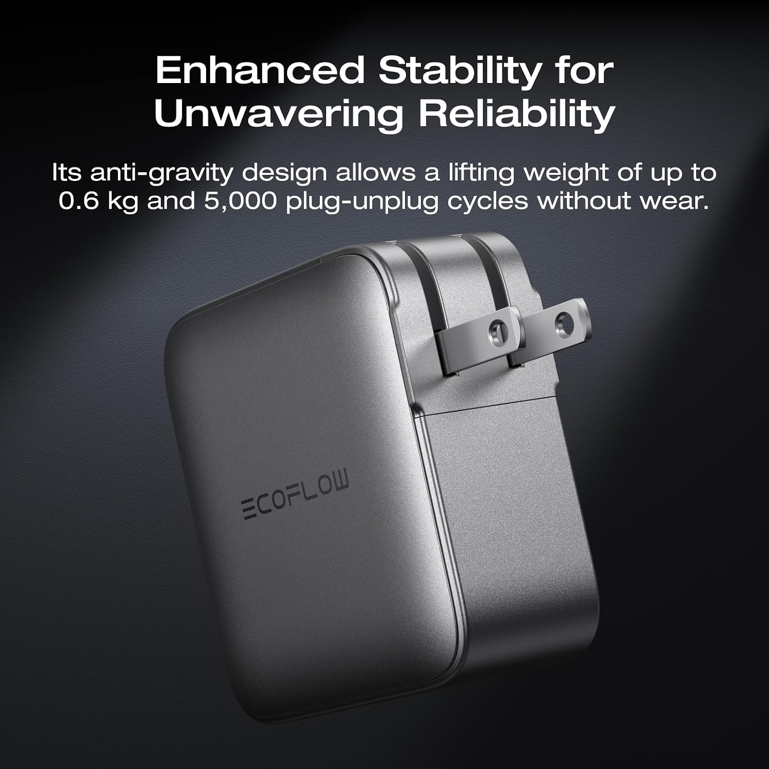 Detalle de EF ECOFLOW EF-WC-140-US Rapid Pro 4-Port USB-C Charger, 146W