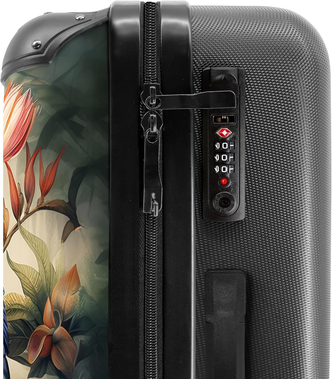 Detalle de NoBoringSuitcases.com Valigia Grande Ultraleggera 67 cm | 72 L, ABS con rivestimento in policarbonato, serratura TSA