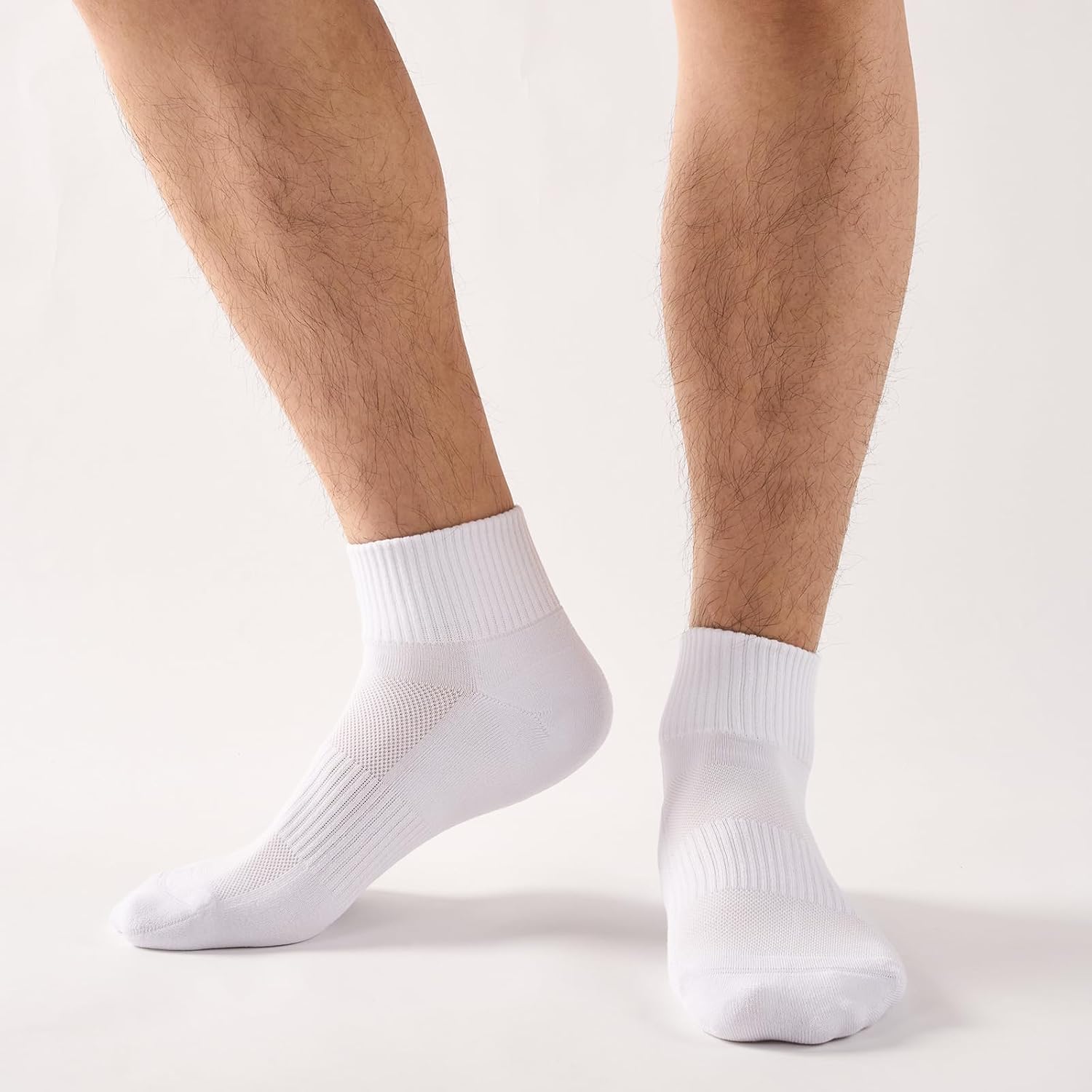 Thumbnail 4 de SukModen Compression Ankle Support Running Socks (Bamboo, Quarter Length) – 3 Pairs