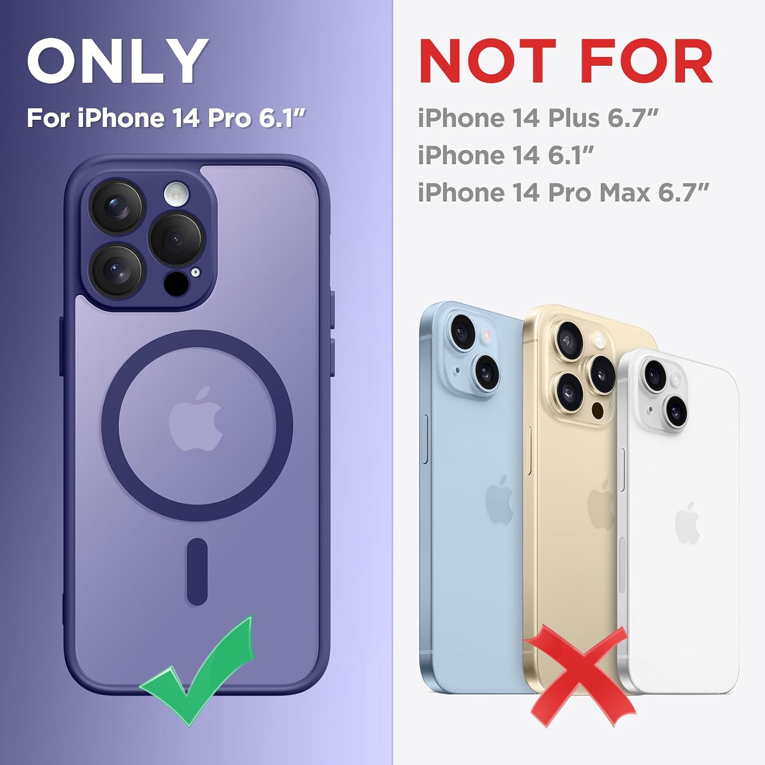 Detalle de CAPRARO Magnetic iPhone 14 Pro Case 6.1"