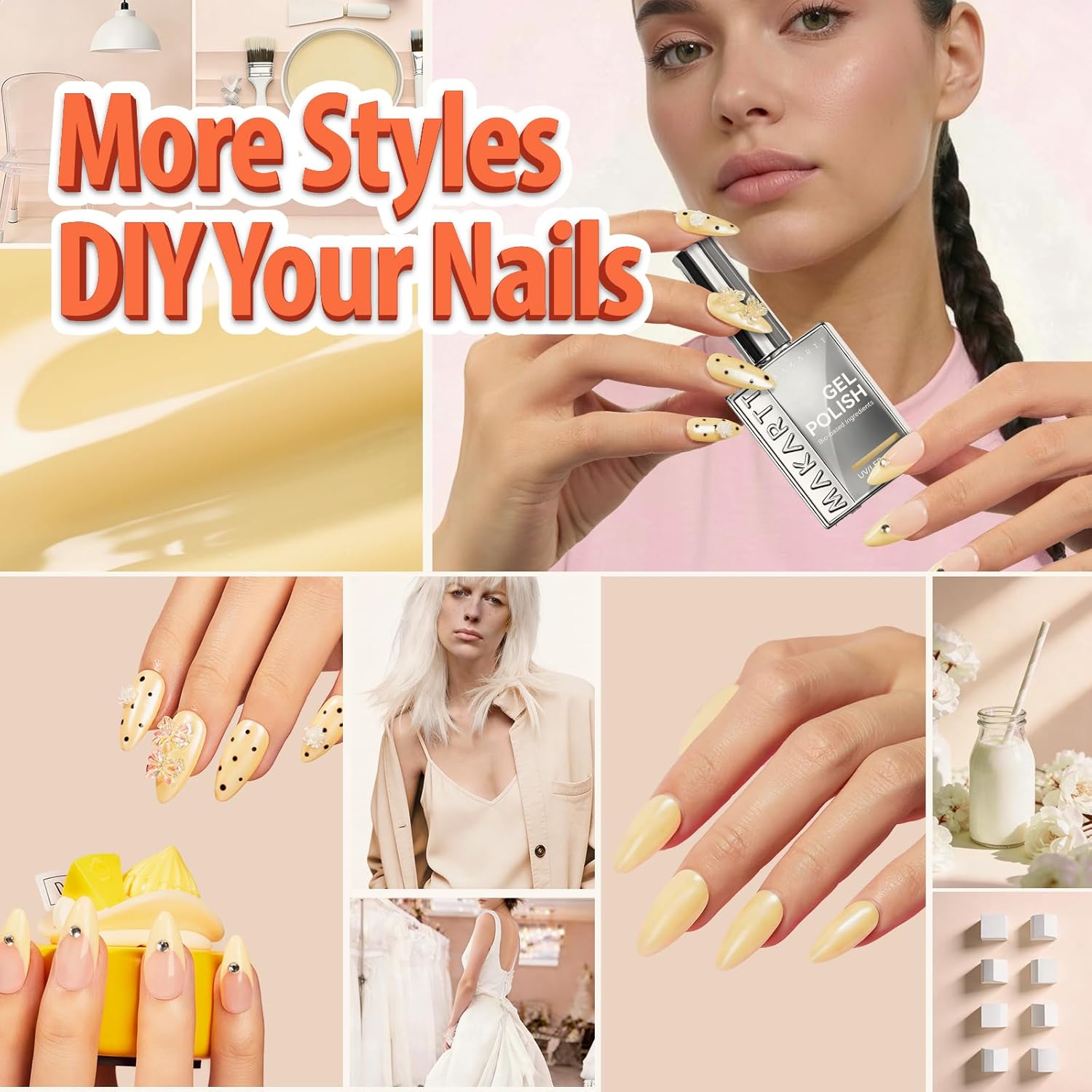 Thumbnail 2 de Makartt Vernis semi permanent UV/LED – gel longue tenue en couleur pigmentée