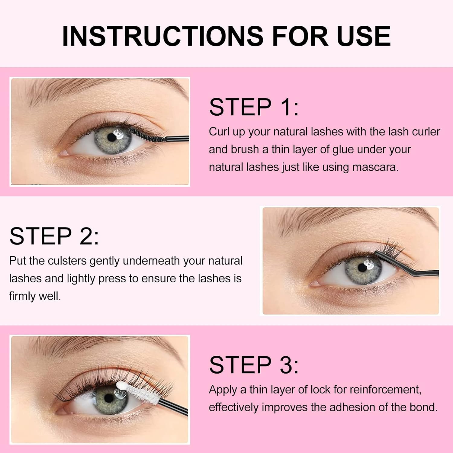 Detalle 1 de Lash Bond and Seal Cluster Eyelash Glue — Waterproof