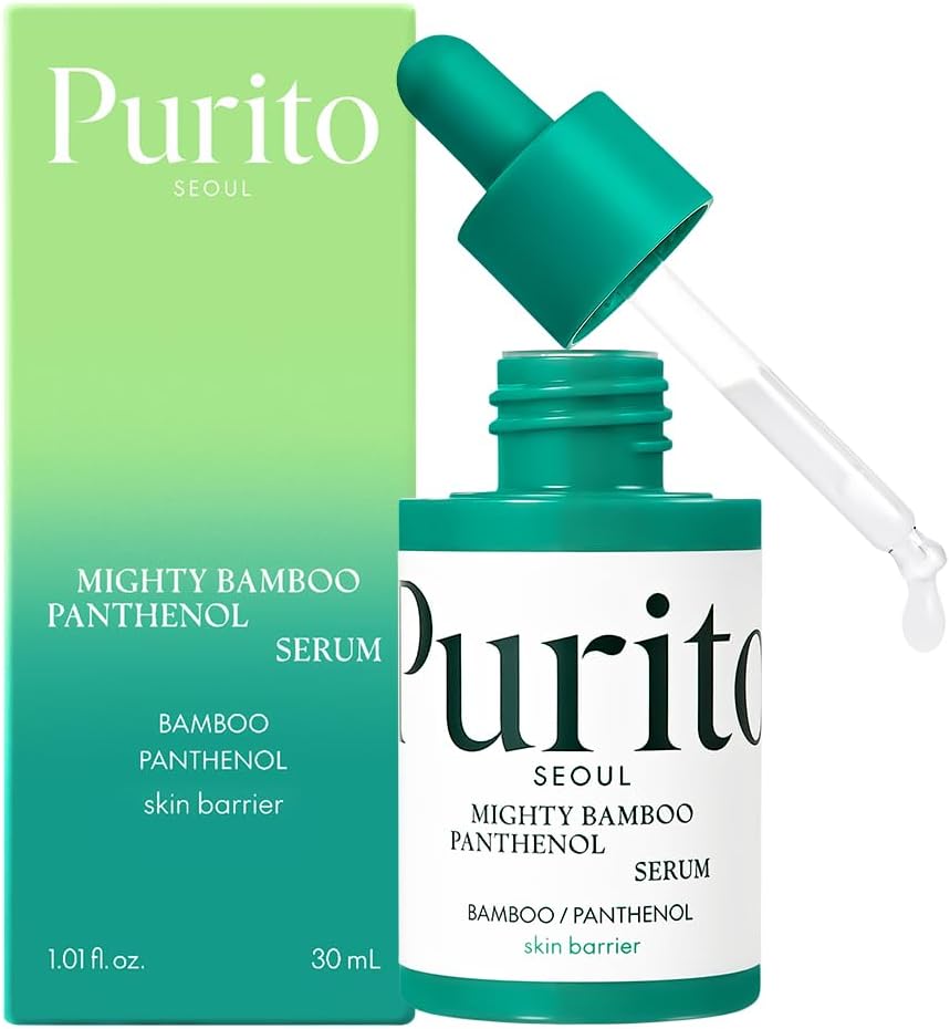 Detalle de PURITO Mighty Bamboo Siero alla Pantenolo:-idratante illuminante per tutti i tipi di pelle