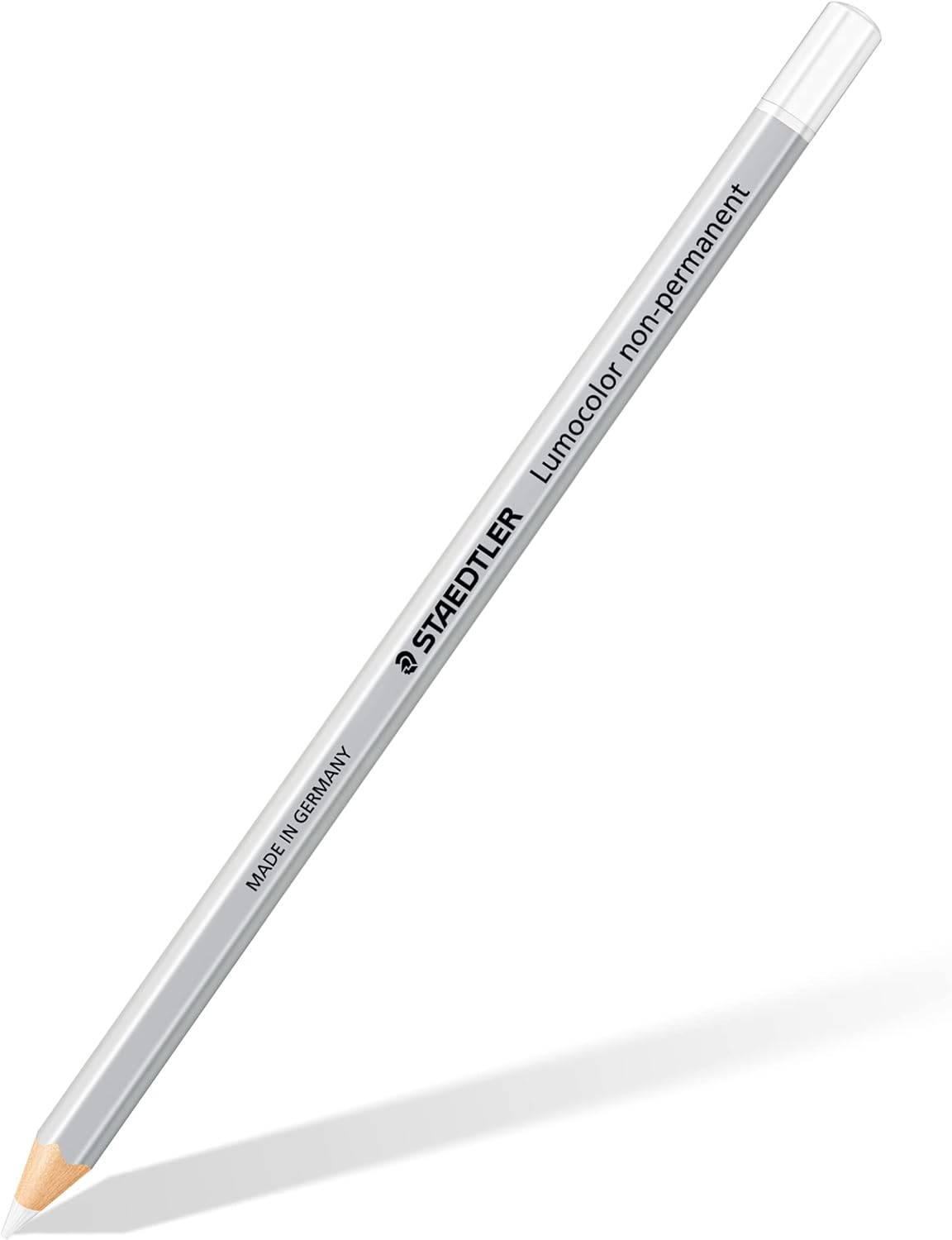Detalle de Staedtler 108-0 Marcatore a Secco Nonpermanente – Matita Esagonale Bianca