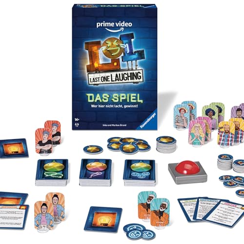 Detalle 2 de Ravensburger 27524 Last One Laughing – Das Partyspiel für 3–8 Comedy-Fans ab 14 Jahren
