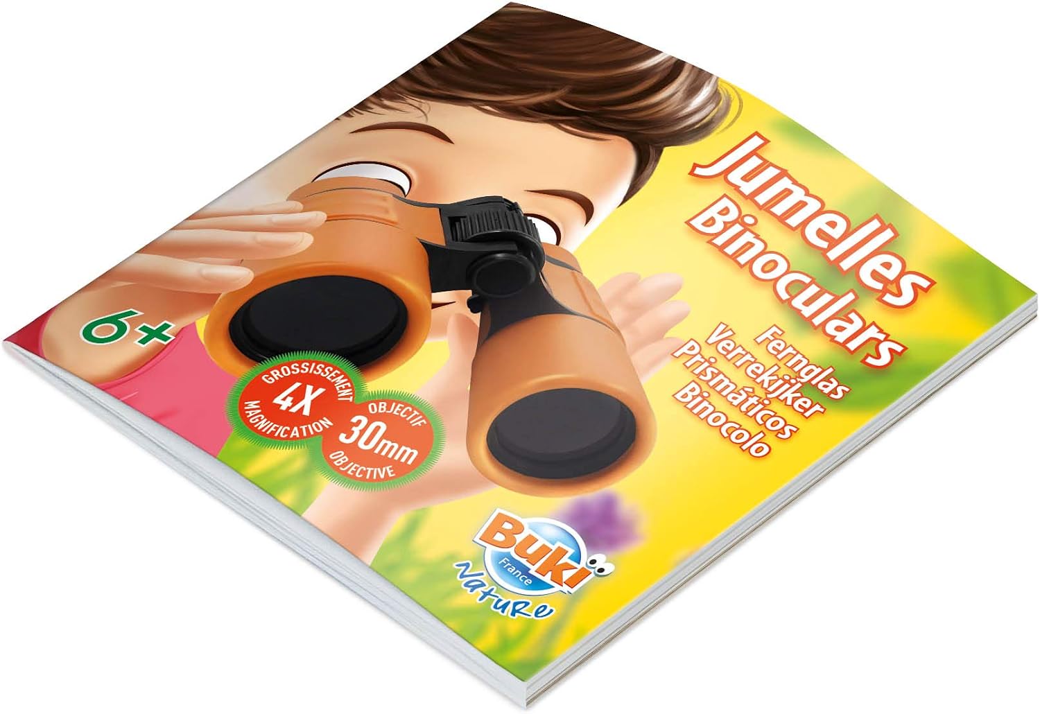 Thumbnail 4 de Buki Kinderfernglas 4x32 mm – Kindergleiches Fernglas mit 4-facher Vergrößerung