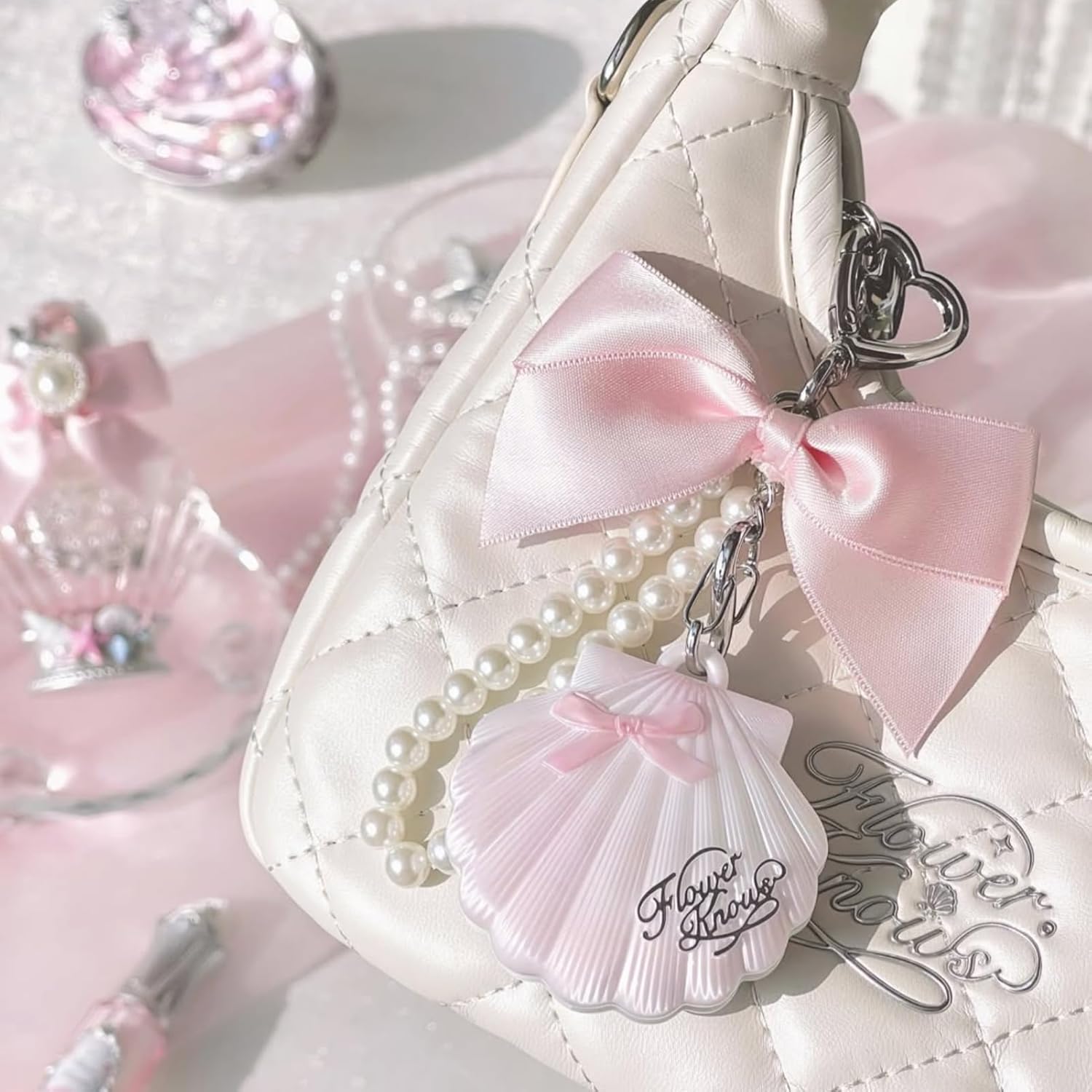 Thumbnail 6 de Flower Knows Shell’s Jewel 12-Piece Makeup Gift Box Set (Lip Gloss, Blush, Eyeshadow, Highlighter)