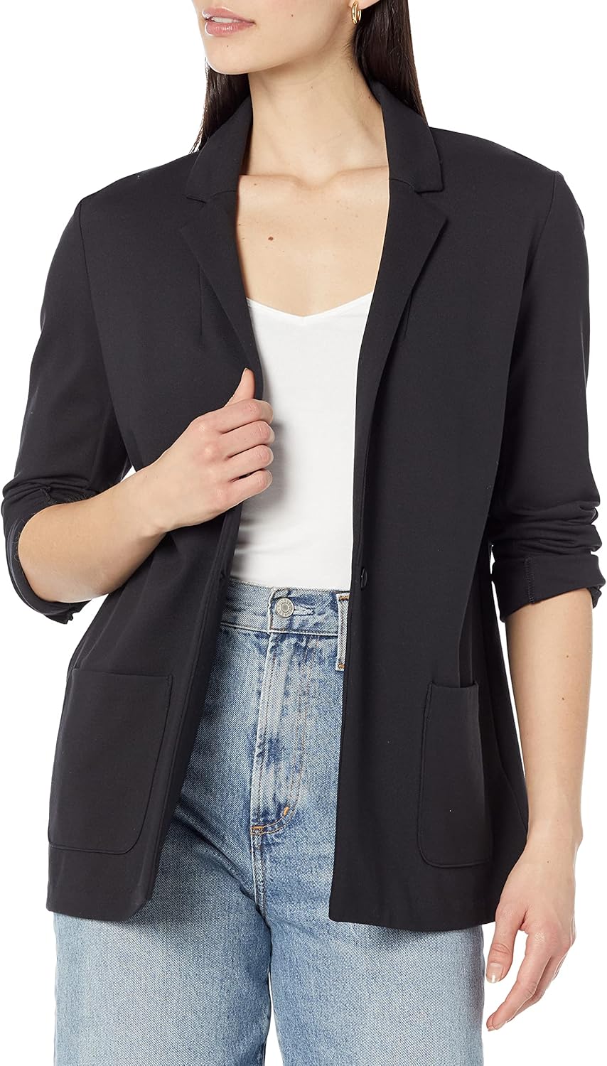 Thumbnail 1 de Amazon Essentials Relaxed Ponte Blazer for Women